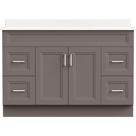 MagickWoods Marlow 48 in. W x 21 in. D Bath Vanity Cabinet Only in Gray Slate