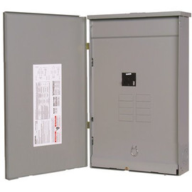 Siemens PN Series 200 Amp 8-Space 16-Circuit Main Breaker Plug-On Neutral Trailer Panel Outdoor with Copper Bus