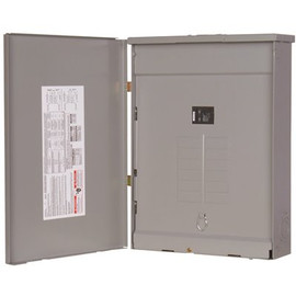 Siemens PN Series 100 Amp 12-Space 24-Circuit Main Breaker Plug-On Neutral Load Center Outdoor with Copper Bus