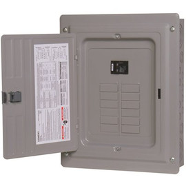 Siemens PN Series 100 Amp 12-Space 24-Circuit Main Breaker Plug-On Neutral Load Center Indoor with Copper Bus