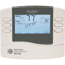 AprilAire 5/2 or 5/1 1-Day Single-Stage 1H/1 Deg.C Programable Thermostat