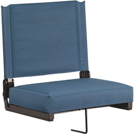 Carnegy Avenue Teal Metal Folding Lawn Chair