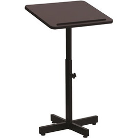 Carnegy Avenue 20 in. Rectangular Mahogany Standing Desks with Adjustable Height