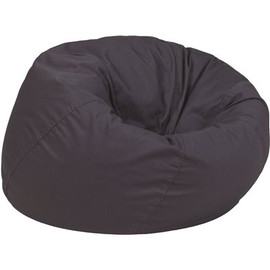 Flash Furniture Gray Fabric Bean Bag Chair
