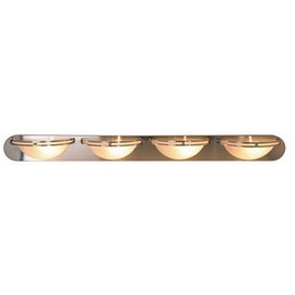 4-Light Brushed Nickel Bath Light