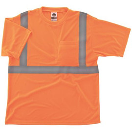 Ergodyne GloWear 8289 Medium Hi Vis Orange Type R Class 2 T-Shirt