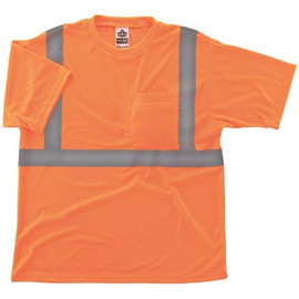 Ergodyne GloWear 8289 Large Hi Vis Orange Type R Class 2 T-Shirt