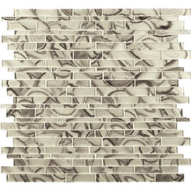 MSI Super Nova Interlocking 12 in. x 12 in. Glossy Glass Patterned Look Wall Tile (10 sq. ft./Case)