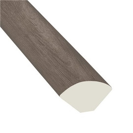 MSI Lush Gray Oak 0.75 in. T x 1.77 in. W x 94 in. L Luxury Vinyl Quarter Round Molding