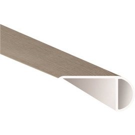 MSI Village Oak 0.75 in. T x 2.33 in. W x 94 in. L Luxury Vinyl Overlapping Stair Nose Molding