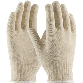 PIP Large Economy Weight Seamless Knit Cotton/Polyester Glove - 7-Gauge (12 Pairs of Gloves)