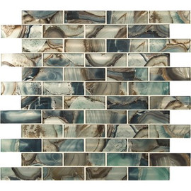 MSI Night Sky 11.81 in. x 11.81 in. Textured Glass Subway Wall Tile (9.7 sq. ft./Case) MSI Night Sky 11.81 in. x 11.81 in. Textured Glass Subway Wall Tile (9.7 sq. ft./Case)