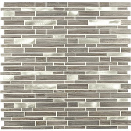 MSI Bimini Interlocking 12 in. x 12 in. Textured Glass Patterned Look Wall Tile (20 sq. ft./Case)