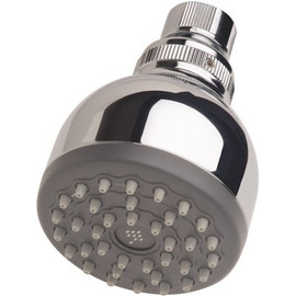 Symmons 1-Spray Patterns with 1.2 GPM 2.76 in. Wall Mount Fixed Showerhead in Polished Chrome