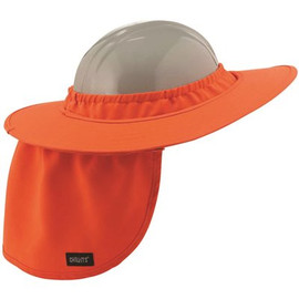 Ergodyne Orange Hard Hat Brim with Shade