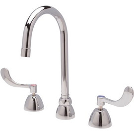 Zurn AquaSpec Widespread Gooseneck Faucet with 5-3/8 in. Spout in Chrome