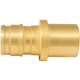 Apollo 1 in. Brass PEX-A Expansion Barb x 1 in. Male Sweat Adapter