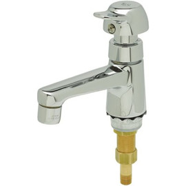 T&S Single-Handle Metering Faucet in Chrome