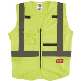 Milwaukee Small /Medium Yellow Class 2 High Visibility Performance Safety Vest (CSA)