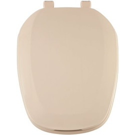 CENTOCO Eljer Emblem Elongated Square Closed Front Toilet Seat in Natural