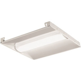 Contractor Select BLC 2 ft. x 2 ft. 30-Watt Integrated LED White 3300 Lumens 4000K Curved Center Basket Troffer