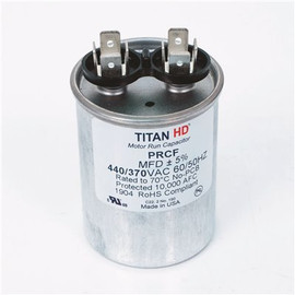 TITAN HD 12.5 MFD 440/370-Volt Round Run Capacitor