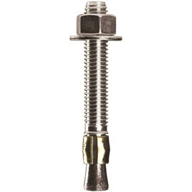 1/2 in. x 3-3/4 in. Wedge Anchor (25-Pack)