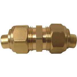 Everbilt 5/8 in. LF Brass Comp Union (10-Pack)