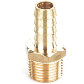 Everbilt 3/4 in. x 3/4 in. MIP LF Brass Barb (10-Pack)