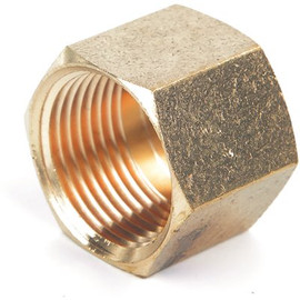 Everbilt 1/4 in. Brass Compression Nut (10-Pack)