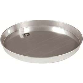 Camco 22 in. I.D. Aluminum Drain Pan with CPVC Fitting