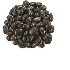 MSI Black Polished Pebbles 0.5 cu. ft . per Bag (0.25 in. to 0.75 in.) Bagged Landscape Rock (55 bags / Covers 22.5 cu. ft.)