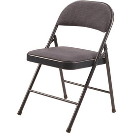 900 Star Trail Blue Fabric Padded Metal Frame Folding Chair (4-Pack)