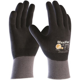 X-Large Nylon/Lycra Glove with Nitrile Coated Micro-Foam Grip (1 Dozen Pairs)
