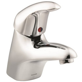 MOEN M-DURA Single Hole Single-Handle Bathroom Faucet in Chrome