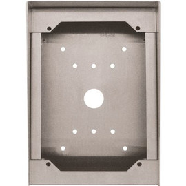 AIPHONE Mounting Box, for Use with JK, JF, JP, JO-DVF Door Stations, Surface Wall Mount, Stainless Steel Finish