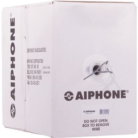 AIPHONE Shielded 22 AWG 2-Conductor Wire, 500 ft. L