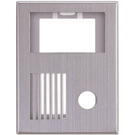 AIPHONE KB Series Video Housing Cover, for Use with KB-DAR or KB-DAR-M Video Door Station, Stainless Steel