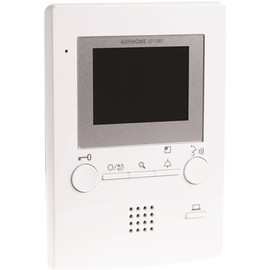 AIPHONE GT Series Surface Mount 1-Channel Color Video Tenant Station Intercom with Door Release, White