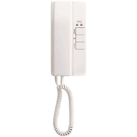 AIPHONE IE Series Surface Mount 1-Channel Audio Main Handset Intercom with Door Release, White
