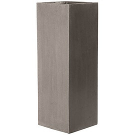 Vasesource Bristol 39 in. x 13.75 in. x 13.75 in. Gray Fiberstone Planter