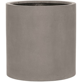 Vasesource Cambridge 20 in. x 20 in. x 20 in. Gray Fiberstone Planter