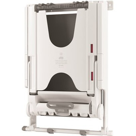 TORK White Small PeakServe Recessed Cabinet Adapter Paper Towel Dispenser