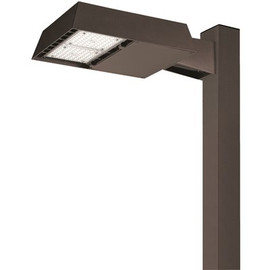 Ratio 250-Watt Equivalent Integrated LED Dark Bronze Area Light, 4000K, Light Distribution Type 3, 120-Volt to 277-Volt