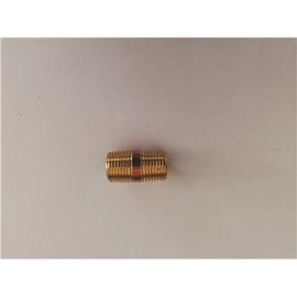 Everbilt 1/2 in. x 1-1/2 in. Brass Nipple (10-Pack)