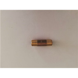 Everbilt 3/8 in. x 2 in. Brass Nipple (10-Pack)