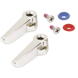 T&S Lever Handle Repair Kit 2-Handles Indexes and 2-Screws