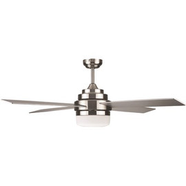 Design House Cali 52 in. Indoor Brushed Nickel LED Ceiling Fan with Light