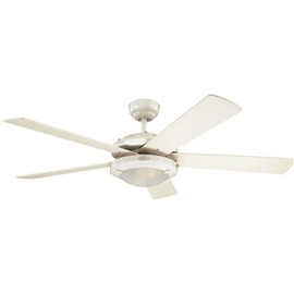 Westinghouse Comet 52 in. Integrated LED White Ceiling Fan with Light Kit