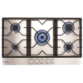 GASLAND Chef 34 in. Built-In LPG/Natural Gas Cooktop in Stainless Steel with 5 Sealed Burners, ETL